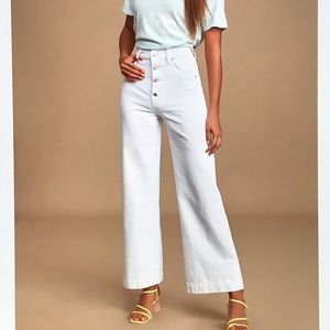 Rolla's high rise wide leg jeans 26